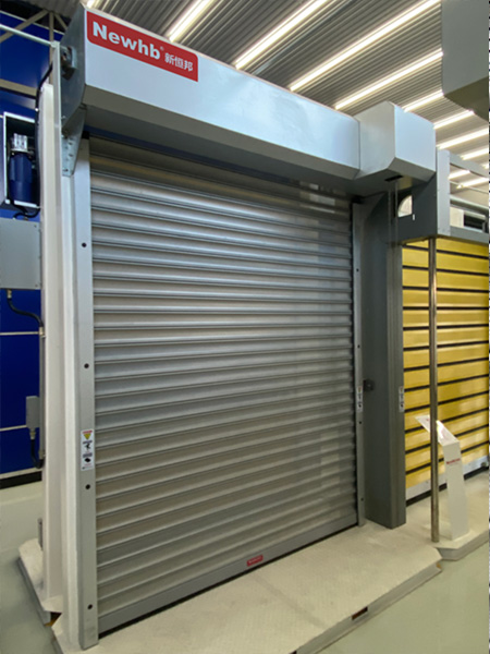 镂空卷帘门 冲孔钢质抗风卷帘门