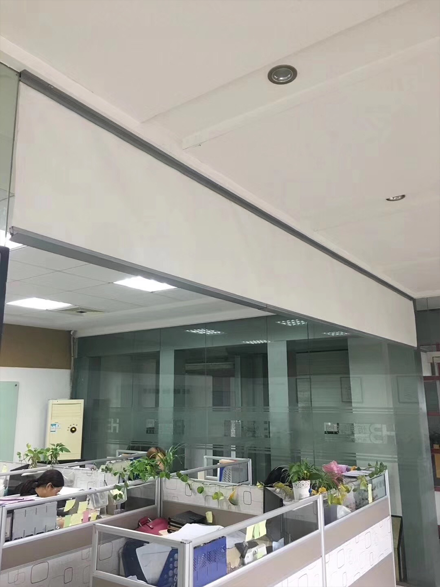 防火布挡烟垂壁 固定挡烟垂壁