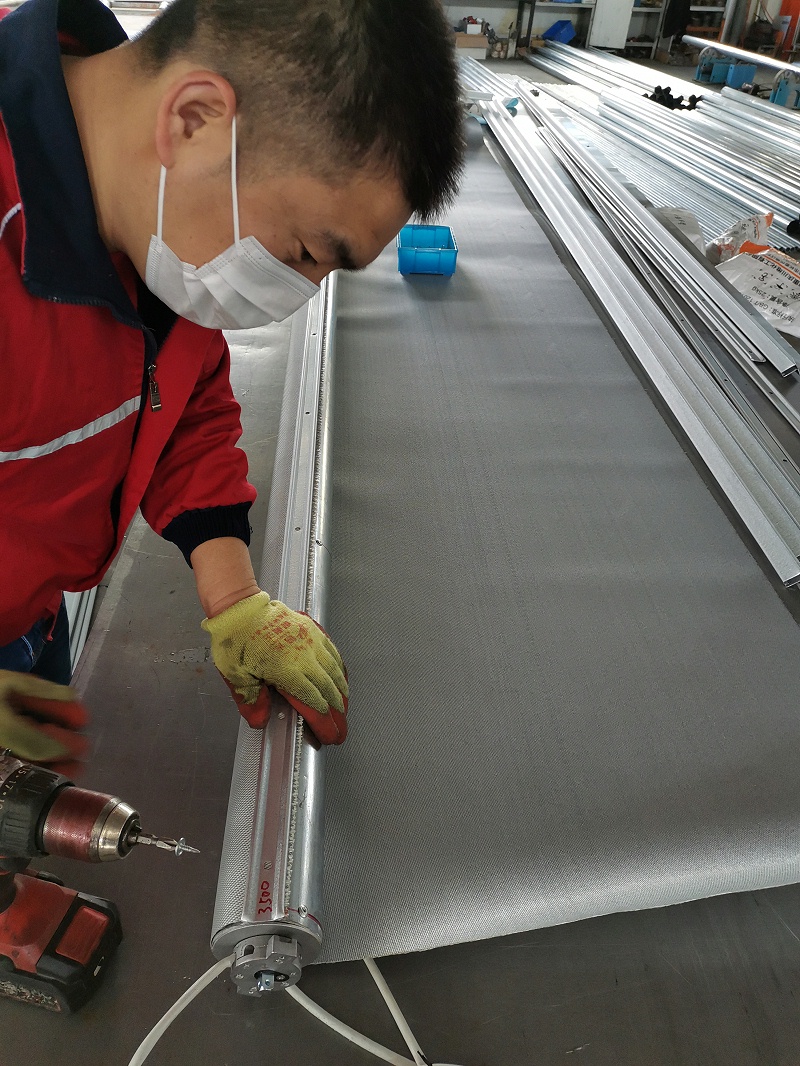 电动挡烟垂壁生产图 电动挡烟垂壁生产图