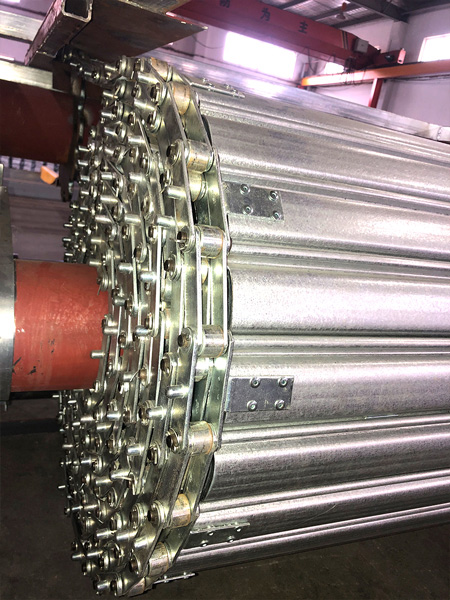 水平防火卷帘门 钢制复合防火卷帘门平卧式