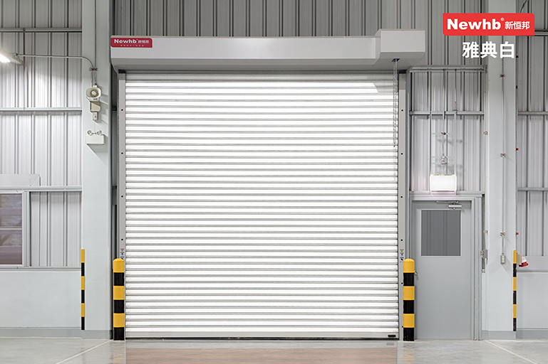 雅典白抗风卷帘门 雅典白抗风卷帘门