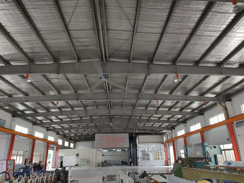 昆山新恒邦门业车间环境改善 昆山新恒邦门业车间环境改善