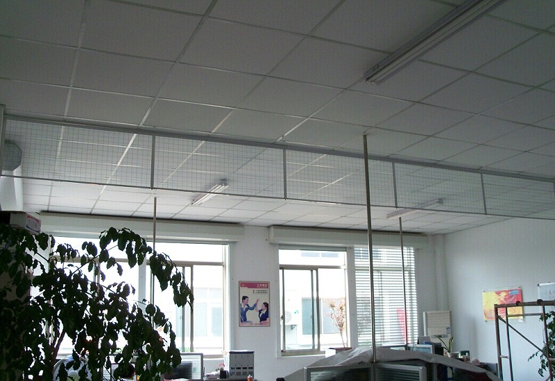 夹丝玻璃挡烟垂壁 夹丝玻璃挡烟垂壁