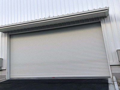 电动卷帘门走进海宁市德昌纺织有限责任公司