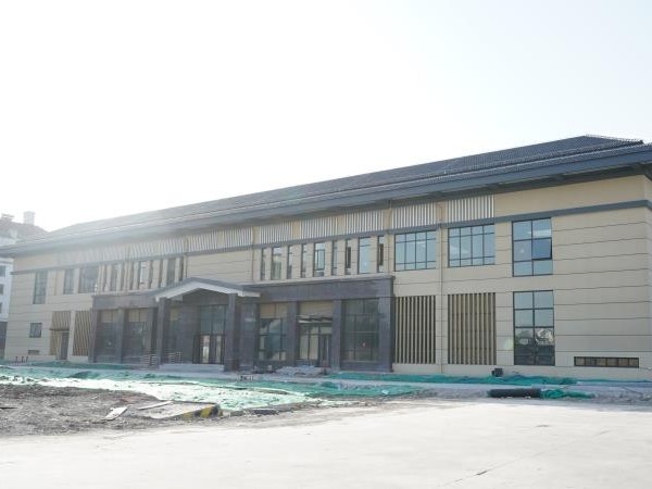 卷帘式挡烟垂壁走进蓬朗农贸市场改造项目